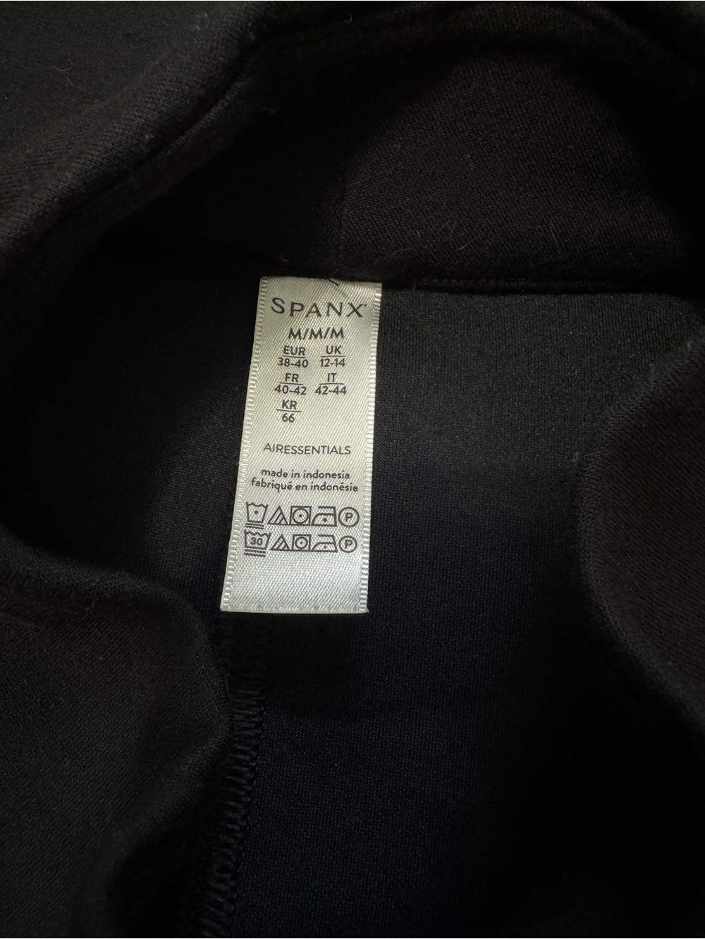 SPANX Black Air Essentials Mock Neck Sleeveless Dress - Picture 10 of 15